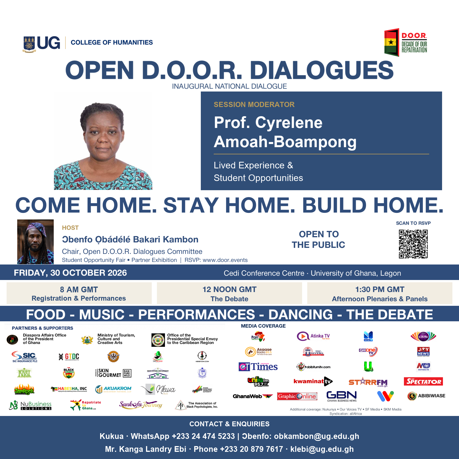 2 days to go — Prof. Cyrelene Amoah-Boampong | Open D.O.O.R. Dialogues