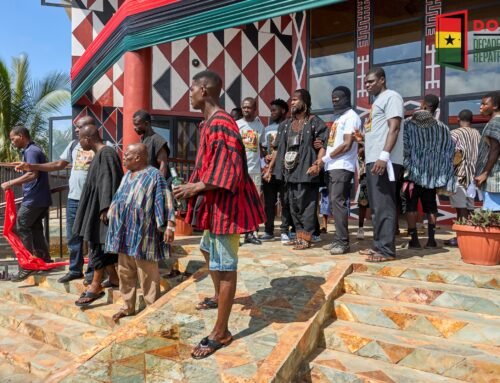 Ɔbenfo Ọbádélé Kambon Enstooled as Apagyahene and Sunsum Ɔsahene of Akuapem Mampɔn