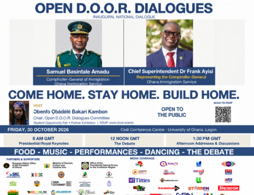 2 days to go — Ghana Immigration Service at Open D.O.O.R. Dialogues