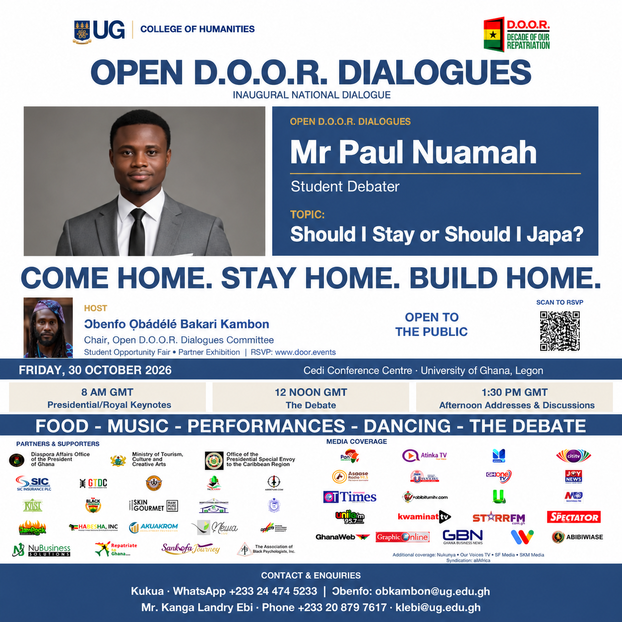 Today — Mr Paul Nuamah: Should I Stay or Should I Japa?