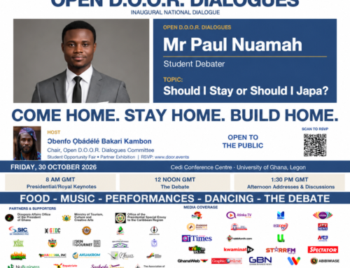 2 days to go — Mr Paul Nuamah: Should I Stay or Should I Japa?