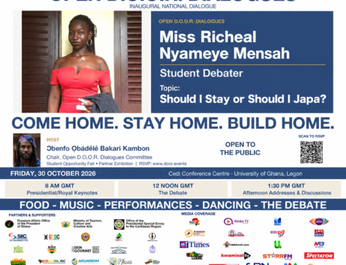 1 day to go — Miss Richeal Nyameye Mensah: Should I Stay or Should I Japa?