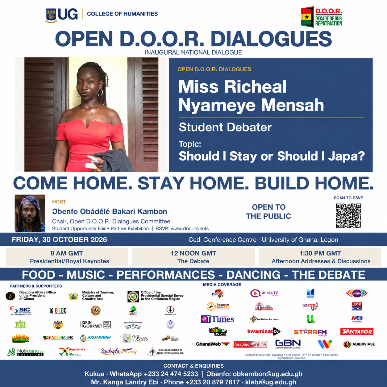 Today — Miss Richeal Nyameye Mensah: Should I Stay or Should I Japa?